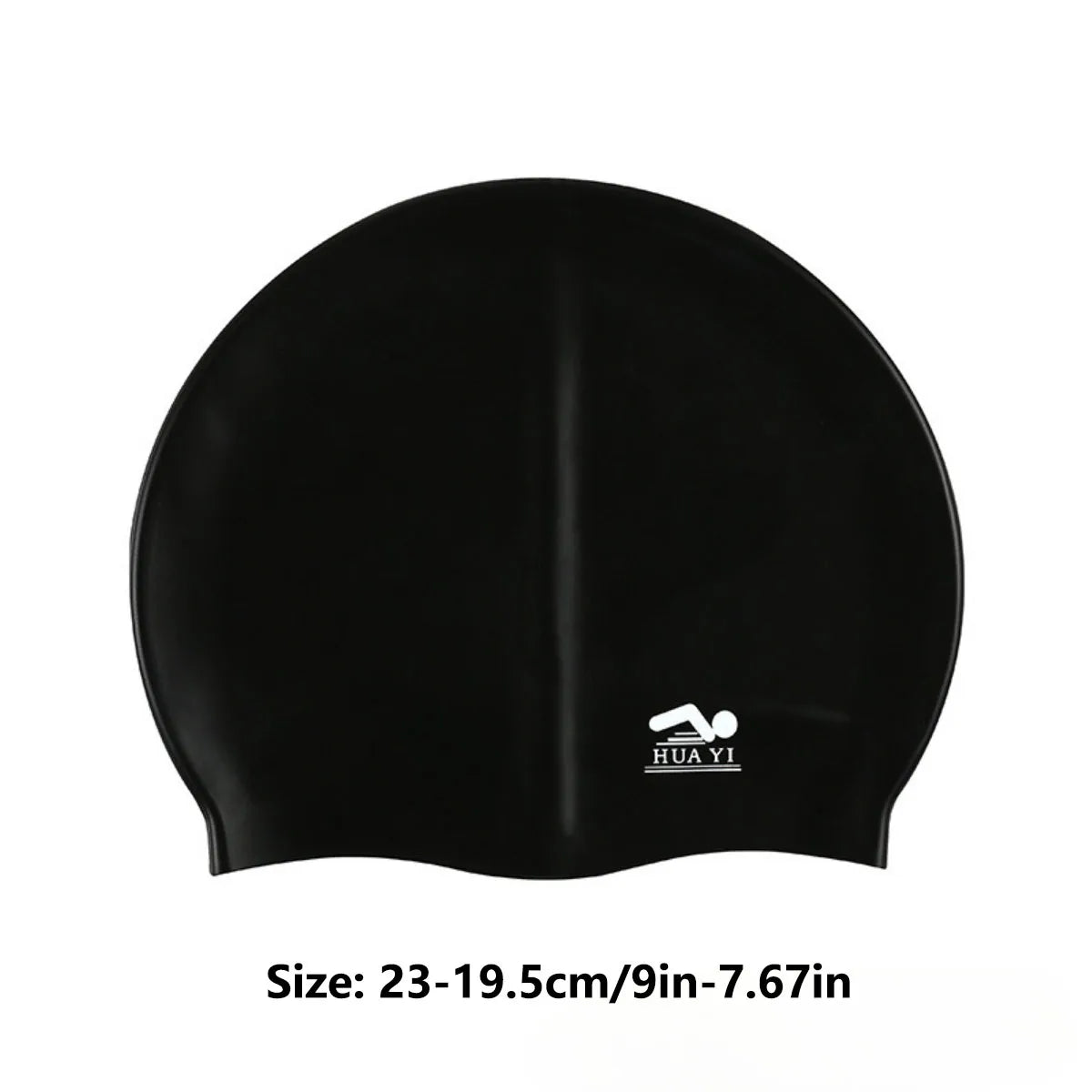 Silicone Elastic Swimming Cap Waterproof Swim Hat for Men Women Adult Long Hair Pool Caps Protect Ears Swimming Equipment