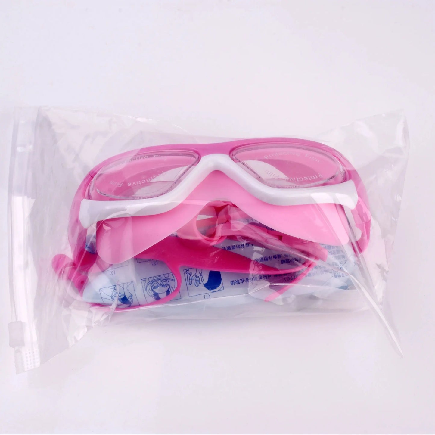 High-Definition Kidsren'S Swimming Goggles for Boys and Girls Anti-Fog Swimming Goggles Large-Frame Goggles Comfortable Silic