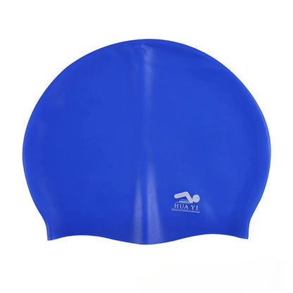Silicone Elastic Swimming Cap Waterproof Swim Hat for Men Women Adult Long Hair Pool Caps Protect Ears Swimming Equipment