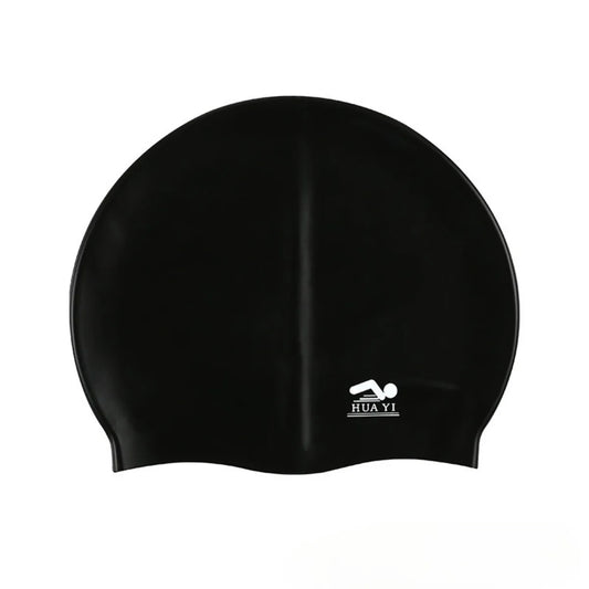 Silicone Elastic Swimming Cap Waterproof Swim Hat for Men Women Adult Long Hair Pool Caps Protect Ears Swimming Equipment